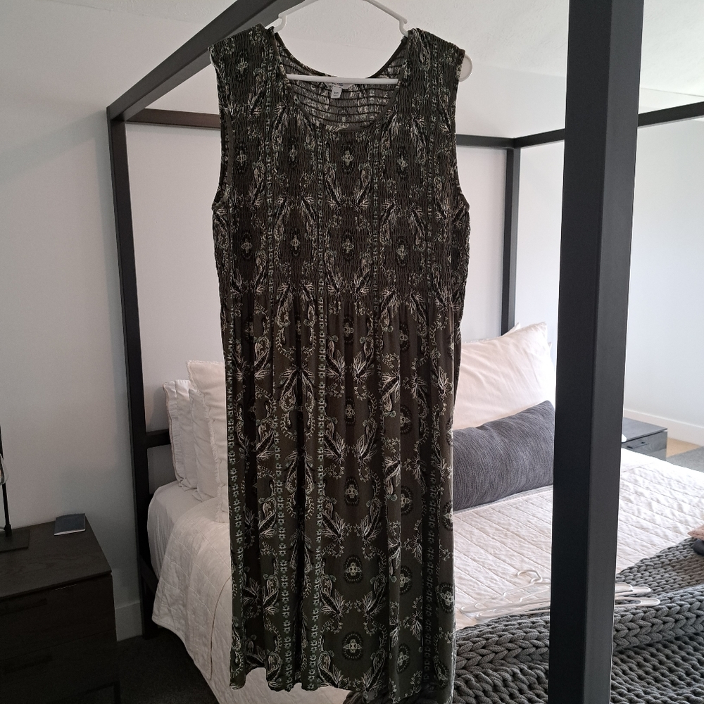 Smocked Top Dress